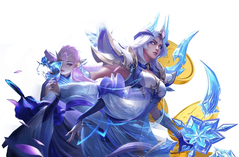 Các hộp quà và tiền thưởng lấp lánh với logo fb68